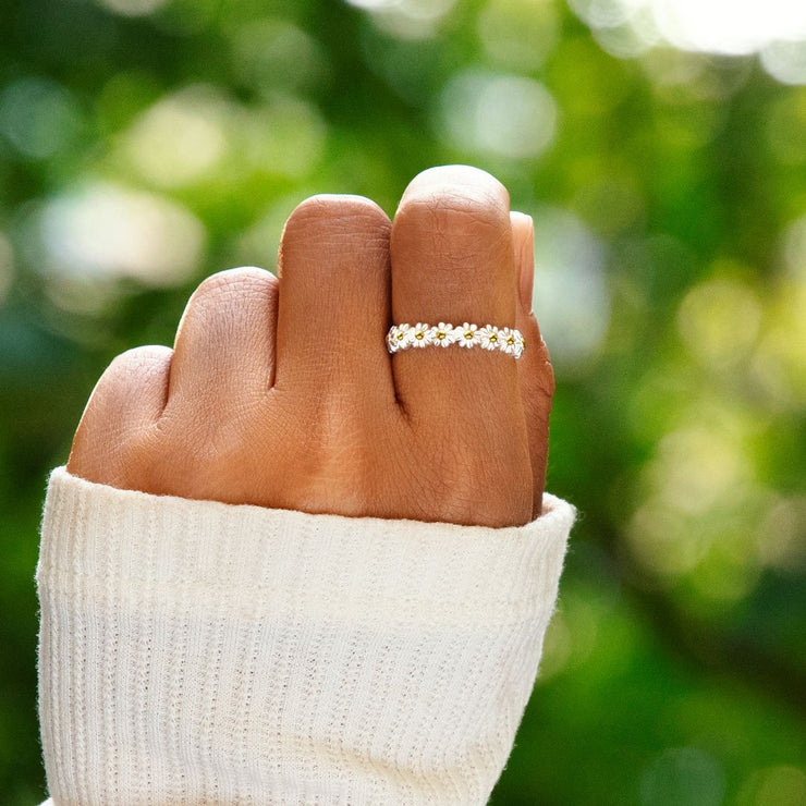 Floral Daisy Ring