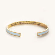 STRAIGHTEN YOUR CROWN COLOR BANGLE