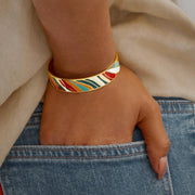 The Greater Your Storm,The Brighter Your Rainbow Bangle