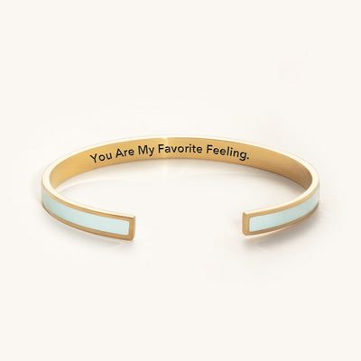 You Are My Favorite Feeling color bangle