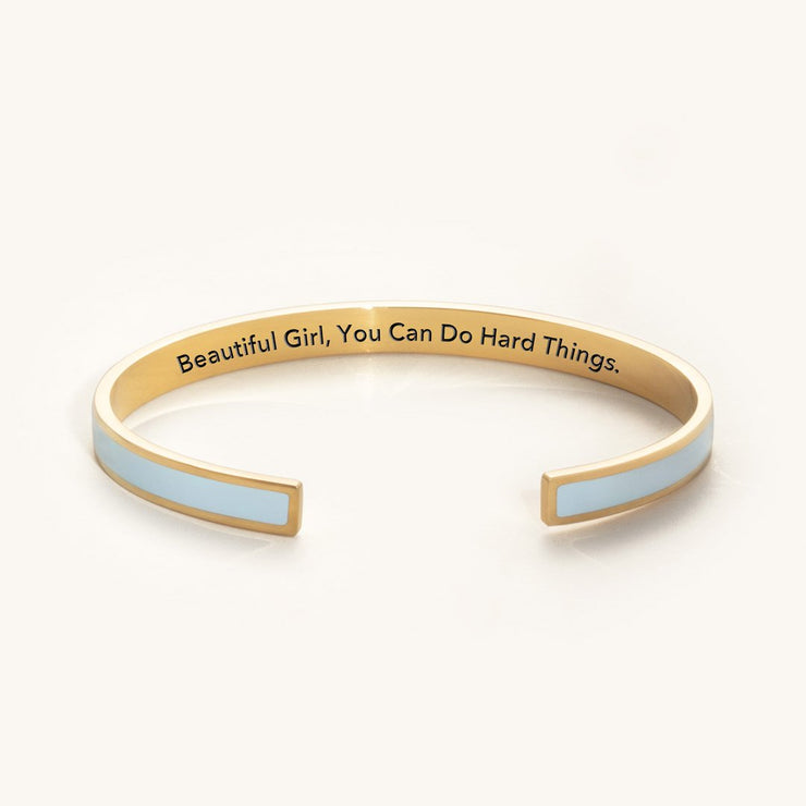 You Can Do Hard Things COLOR BANGLE