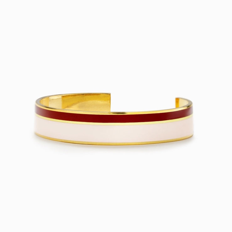 Red White & Blessed Color Stripes Bangle