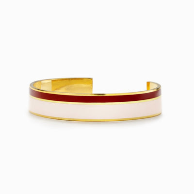 Red White and Blessed Color Stripes Bangle
