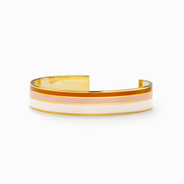 We Are Best Friends Color Stripes Bangle