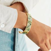 Wild And Free Leaf Bangle