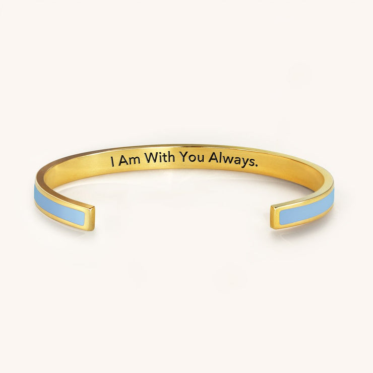 I Am With You Always COLOR BANGLE