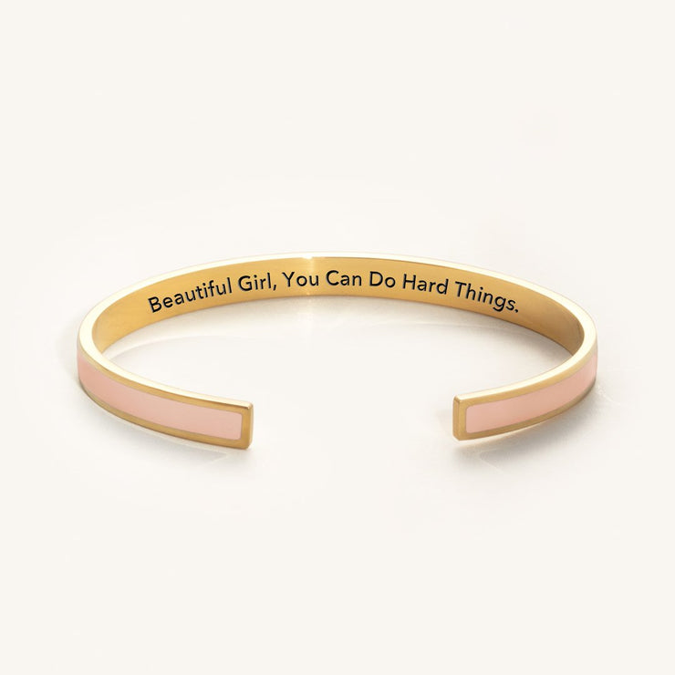 You Can Do Hard Things COLOR BANGLE