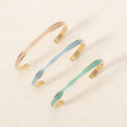 BE BRAVE AND KEEP GOING COLOR BANGLE