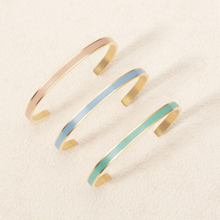 BE BRAVE AND KEEP GOING COLOR BANGLE