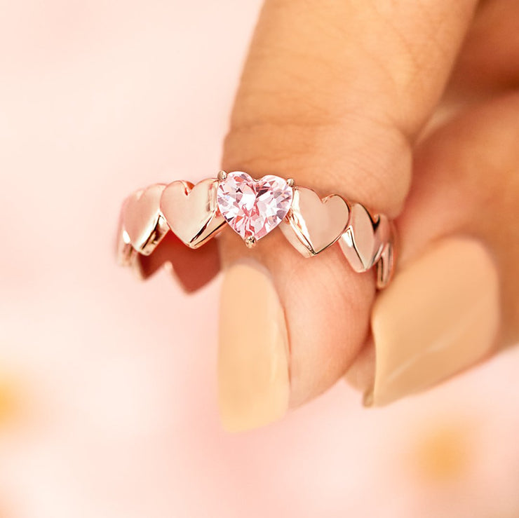 Soul Sisters Heart Band Ring