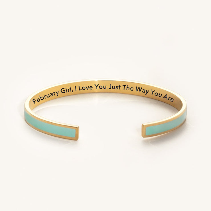 February Girl Color Bangle