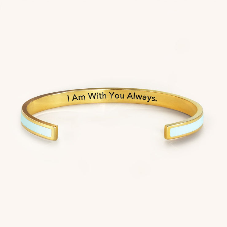 I Am With You Always COLOR BANGLE