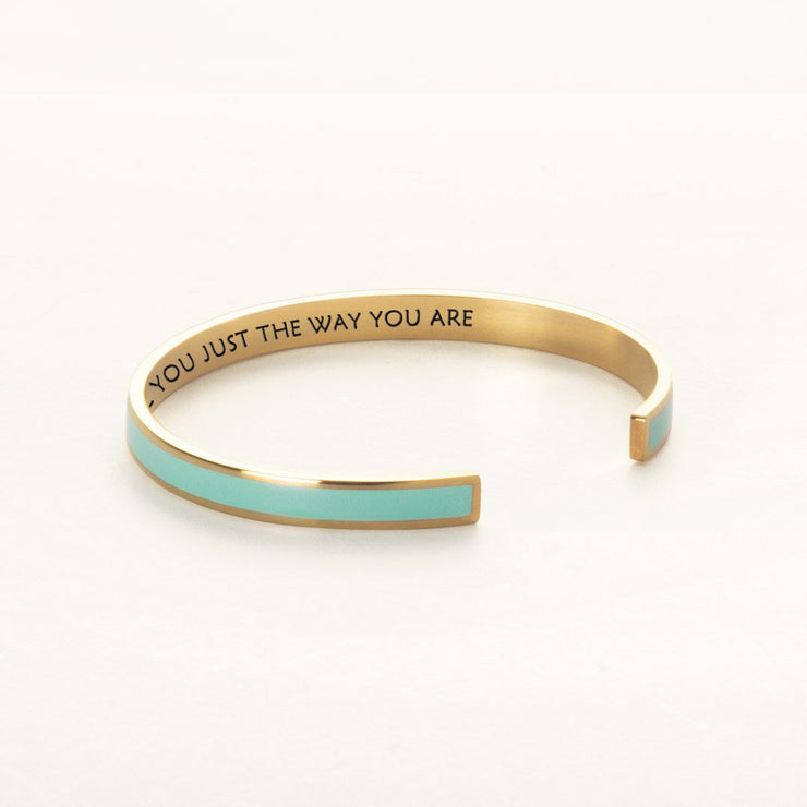 I love you just the way you are color bangle