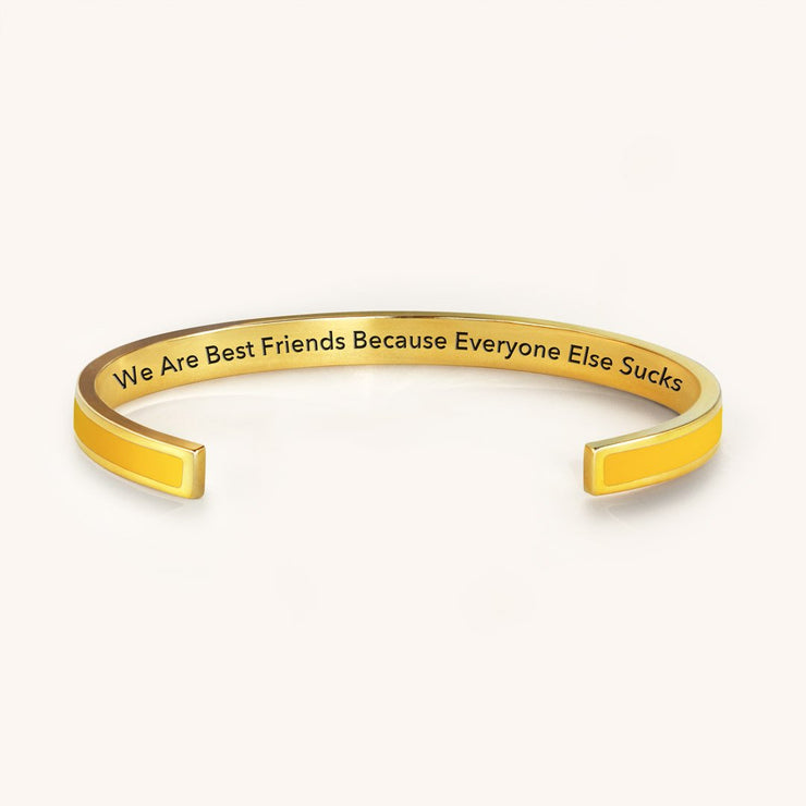 WE ARE BEST FRIENDS COLOR BANGLE 50% OFF