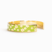 I Think About You Every Daisy Green Bangle