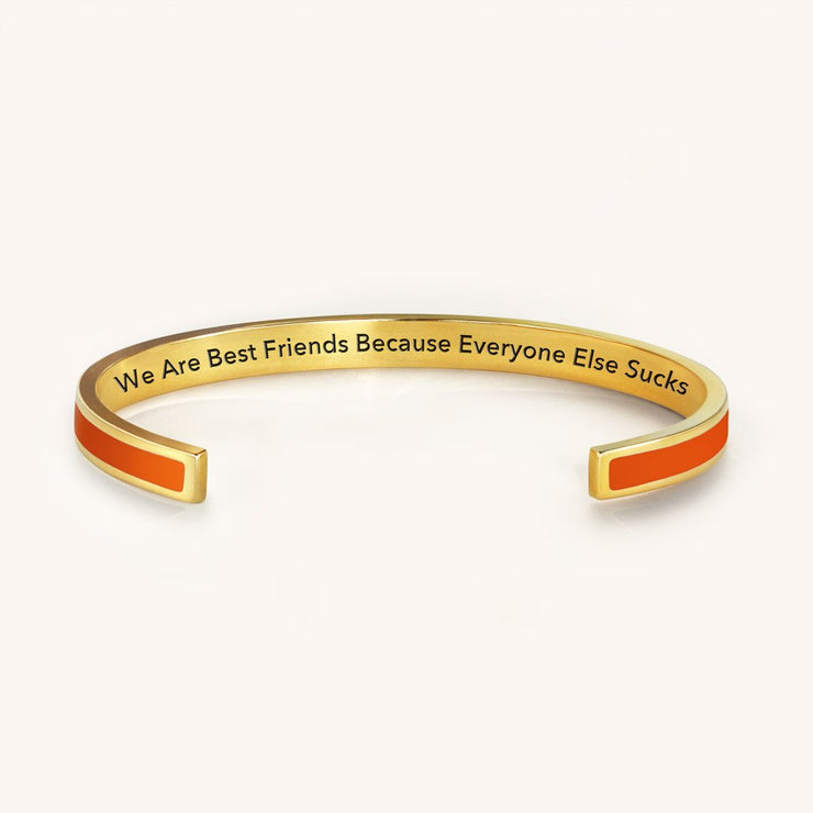 WE ARE BEST FRIENDS COLOR BANGLE 50% OFF