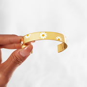 Every Daisy Speaks Bliss To You Daisy Bangle