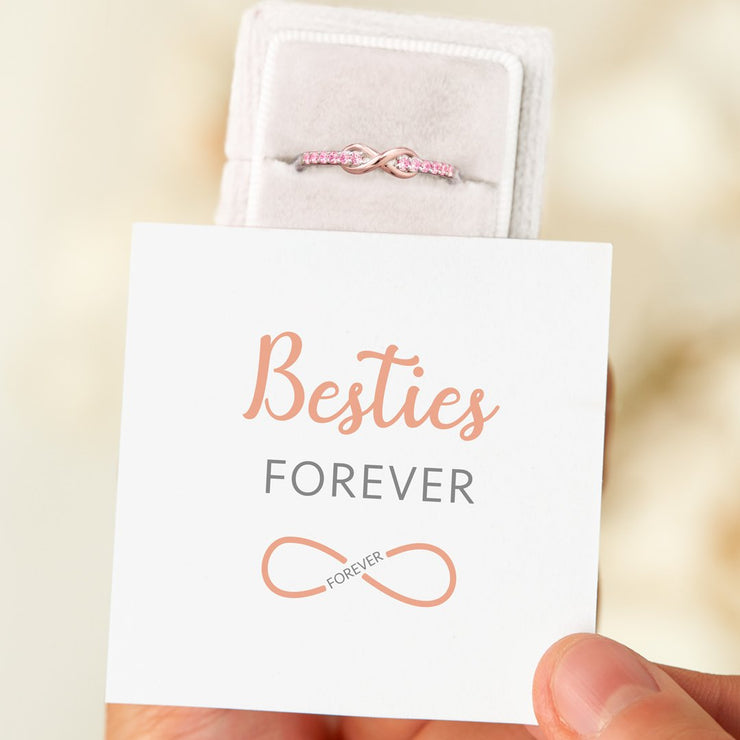 Besties Forever Infinity Ring