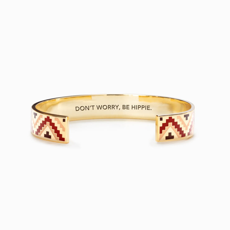 Don't Worry Be Hippie Bohemia Bangle