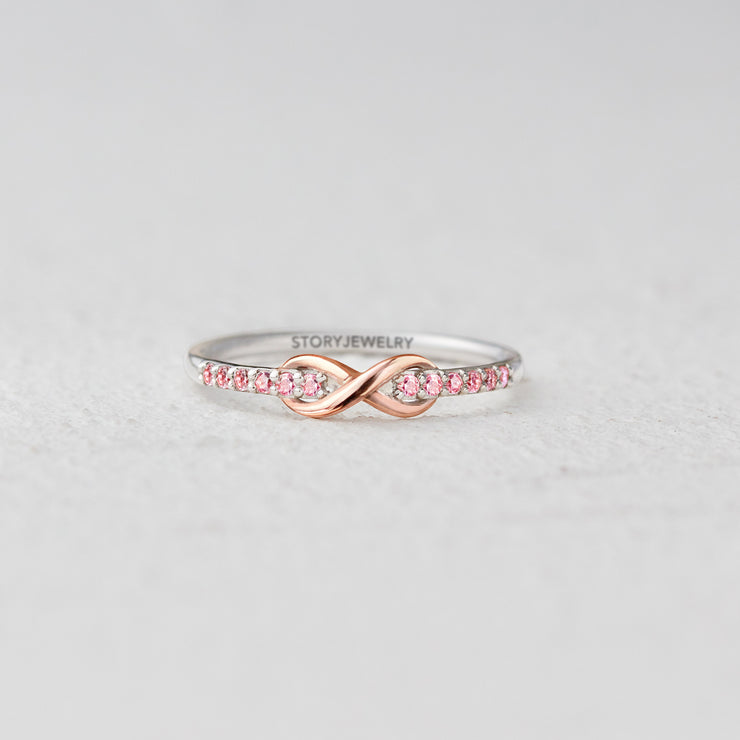 Besties Forever Infinity Ring