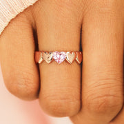 Soul Sisters Heart Band Ring