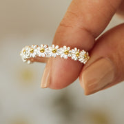 Floral Daisy Ring