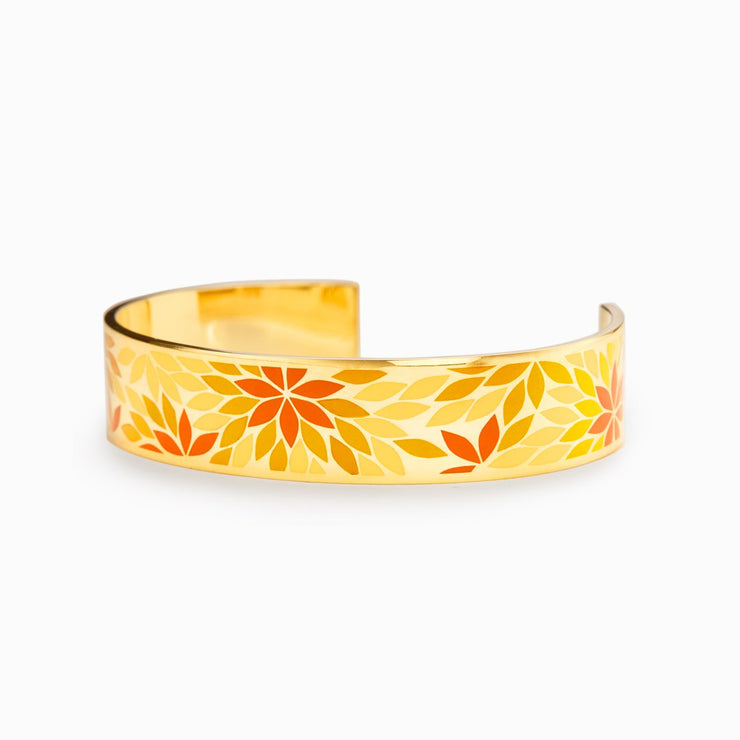 Be Leaf In Yourself Like I Do Leaf Bangle