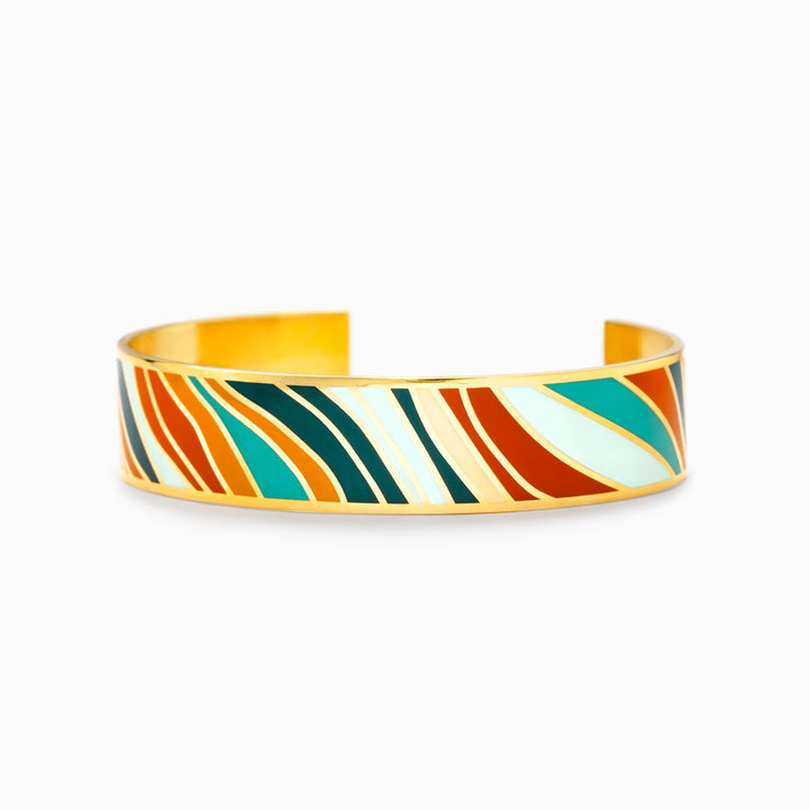 The Greater Your Storm,The Brighter Your Rainbow Bangle