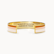 Always My Daughter Color Stripes Bangle