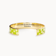 Live Love Spoil Daisy Green Bangle