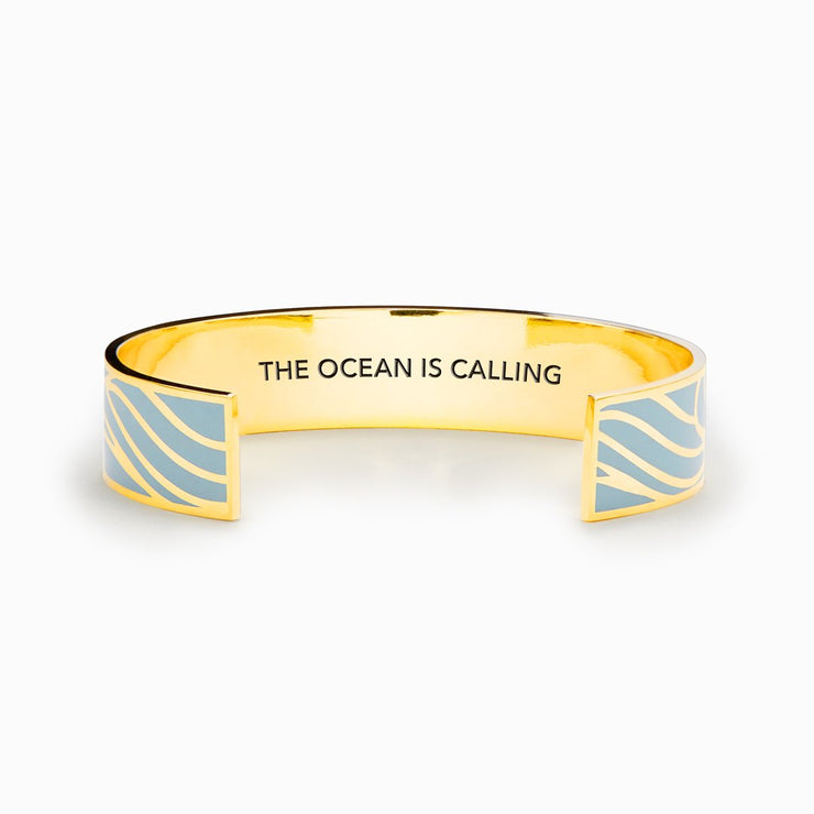 The Ocean Is Calling Waves Bangle