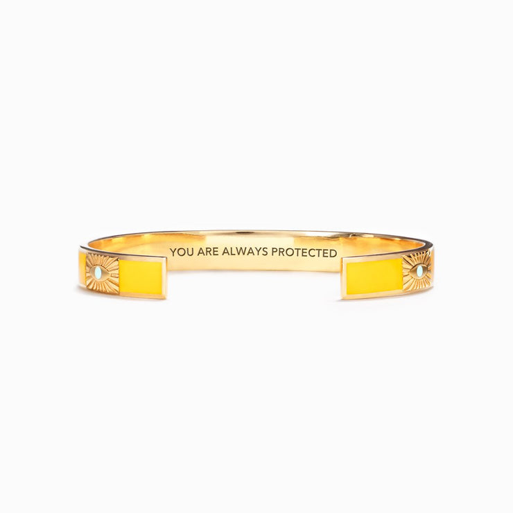 You Are Always Protected Evil Eye Bangle